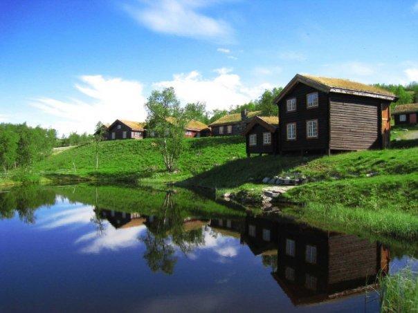 Hotel Harahorn Fjellgard Grøndalen Exteriér fotografie