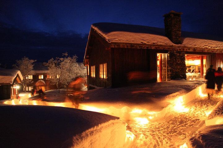 Hotel Harahorn Fjellgard Grøndalen Exteriér fotografie